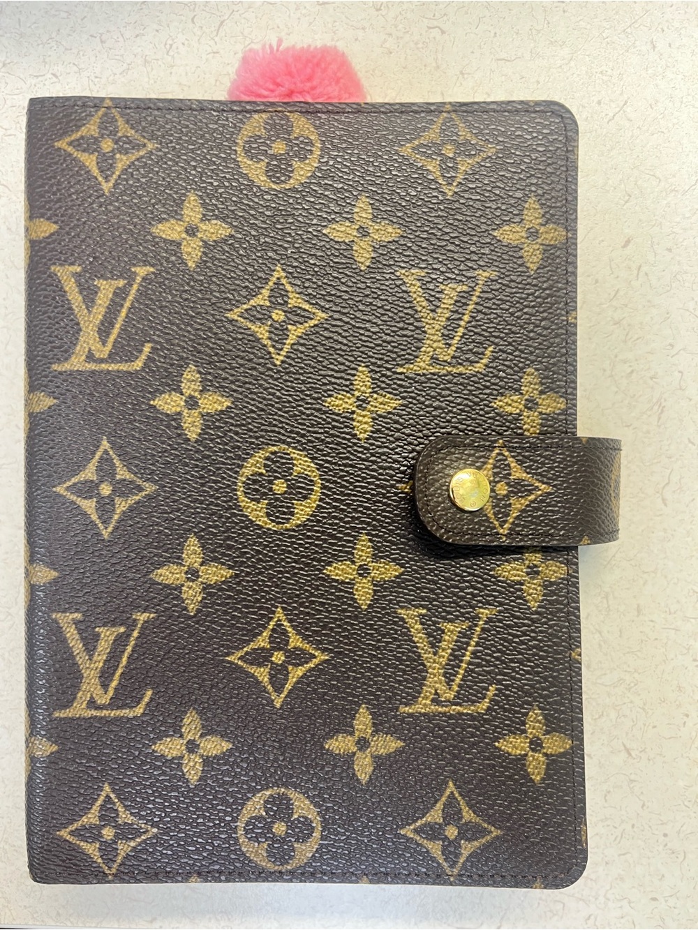 Authentic 2008 Louis Vuitton Agenda Medium